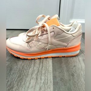 Pink Rebook Sneakers